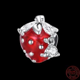 Fit pand 3mm Bracelet Original 925 Sterling Silver Pink Cat Paw Series Beads Tulip Flower Charm Diy Ms Jewelry Gift