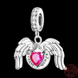 Fit pand 3mm Bracelet Original 925 Sterling Silver Pink Cat Paw Series Beads Tulip Flower Charm Diy Ms Jewelry Gift
