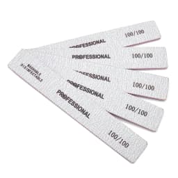 50/25 Pcs Nail Supplies For Professionals Nail File Buffer Nails Product For Acrylic Width 80/100/180 Grit Sanding Manicure Tool