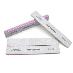 50/25 Pcs Nail Supplies For Professionals Nail File Buffer Nails Product For Acrylic Width 80/100/180 Grit Sanding Manicure Tool