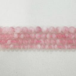 Genuine Semi-precious Natural Madagascar Pink Rose Quartz Stone Round Loose Beads 6 8 10MM Jewelry Making DIY