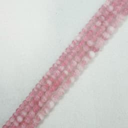 Genuine Semi-precious Natural Madagascar Pink Rose Quartz Stone Round Loose Beads 6 8 10MM Jewelry Making DIY