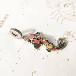 Colorful Koi Pendant 925 Sterling Silver Dangle Charm Women New Bohemia Lucky Fine Jewelry