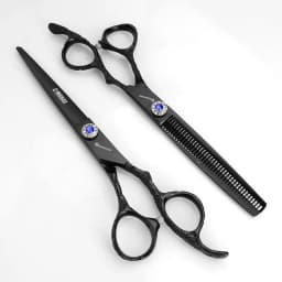 Hairdressing Cutting Scissors Hair Styling Tools 6/6.5/7 inch Salon Scissors Set 440C Barber Shears 10 25 40 50 Thinning Rate