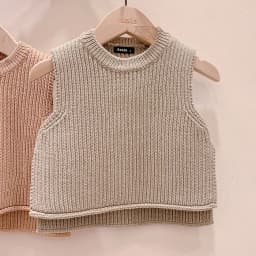 Baby Girls Sweaters Baby Girl Solid Sleeveless Pullover Vest Baby Boys Sweaters Knit Vest Kids Toddler Autumn Outerwear