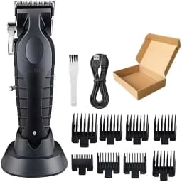 Kemei KM-2296 2299 Professional Hair Clipper for Men Hair Cutting Machine with Seat Charger Hair Trimmer Machine Haircut Machine