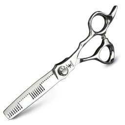 Unique double-sided tooth thinning scissors Japan 440C cutting scissors and thinning scissors