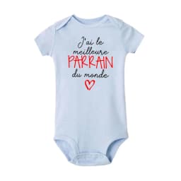 I Have The Best Godmother/Godfather In The World Newborn Baby Bodysuits Funny Short Sleeve Infant Rompers Boys Girls Jumpsuits