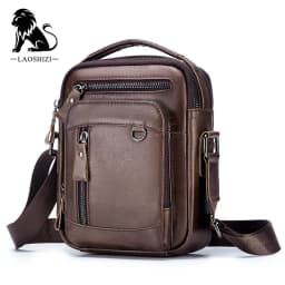Brand 100% Genuine Leather Men's Shoulder Bags Messenger Bag for Men Crossbody Bags New Small Man Designer Handbag Bolso Male