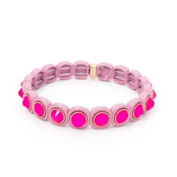 2023 New Design Colorful Bracelets For Women Inlaid Shiney Resin Diamond Elastic Bangle Acrylic Crystal Candy Color Jewelry
