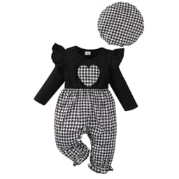 0-18Months Newborn Baby Girl Dress with Bow Long Sleeve Leopard Dresses Onesie Clothing Autumn Infant Fashion Cute Jumpsuit