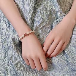 High Quality 100% Baroque Freshwater Pearl & Strawberry Quartz Female Bracelets Jewelry For Women Valentine's Day Gifts No Fade