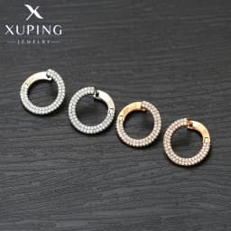 Xuping Jewelry Fashion Серьги Charm Simple Gold Color Earrings for Women Party Copper Alloy Exquisite Gift X000463287