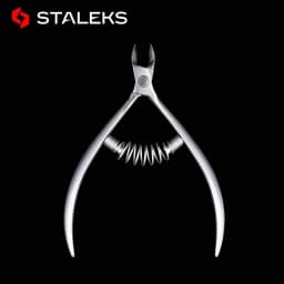 STALEKS Pro Dead Skin Scissor Stainless Steel Toenail Cuticle Nipper High Precision Nail Cuticle Scissors Plier Manicure Tools