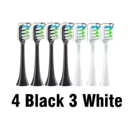 Sonic Electric Toothbrush Heads For Xiaomi SOOCAS X3 X5 X3U X1 V1 V2 SOOCARE Head Bristle Replacement Nozzles with Anti-dust Cap