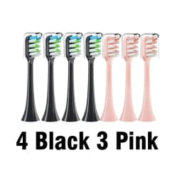 Sonic Electric Toothbrush Heads For Xiaomi SOOCAS X3 X5 X3U X1 V1 V2 SOOCARE Head Bristle Replacement Nozzles with Anti-dust Cap