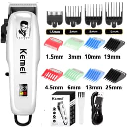 Kemei PG809A Professional Hair Clipper Rechargeable Hair Trimmer For Men Grooming Kit Professional Electric Beard Hair Trimmer