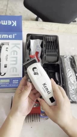 Kemei PG809A Professional Hair Clipper Rechargeable Hair Trimmer For Men Grooming Kit Professional Electric Beard Hair Trimmer