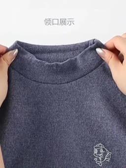 Autumn Winter Thermal Underwear Suit Girls Clothing Sets Boys Pajama Sets Baby No Trace Warm Sleepwear Candy Colors Kids Clothes