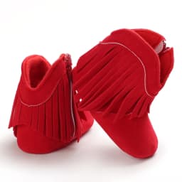 Toddler Footwear Boots Newborns Prewalkers For Unisex Baby Boys Girls Winter Keep Warm Moccasins Tassel Footwear Shoes 0-18M