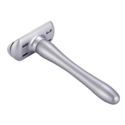 Double Edge Adjustable Safety Razors Classic Razor with 5 Blade & Case Long Handle Wet Shaving Zero Irritation Detachable Blades