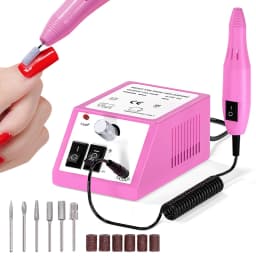 LINMANDA Professional Electric Nail Drill Machine Set Nail Files Drill Bits Gel Polish Remover Portable Nail Polisher Equipment
