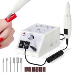 LINMANDA Professional Electric Nail Drill Machine Set Nail Files Drill Bits Gel Polish Remover Portable Nail Polisher Equipment