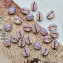 Czech Glass Beads Coffee Beads Loose Beads DIY Handmade Accessories
