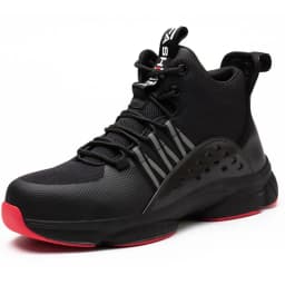 Safety Shoes Work Shoes Steel Toe Men Puncture-Protective Work Boots Indestructible Safety Lightweight