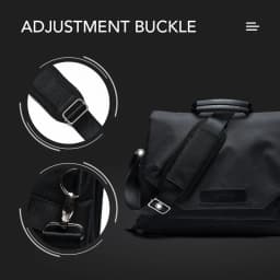 MATE ELAN Waterproof Business Men's Messenger Bag, Multi-functional Laptop Case, Casual Large Capacity Crossbody Bag for Men