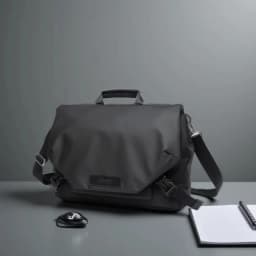 MATE ELAN Waterproof Business Men's Messenger Bag, Multi-functional Laptop Case, Casual Large Capacity Crossbody Bag for Men