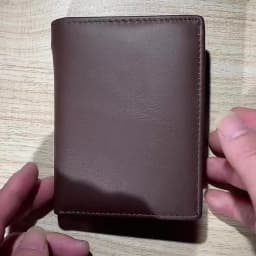 Men's Wallet Genuine Leather Wallets For Men Coin Purse Vintage Vertical Short Credit Card Holder Money Bag Men's RFID Wallet