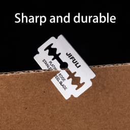 JiFULI 100/200 Pcs/ Quality Double Edge Safety Razor Blade Men And Women Shaving & Hair Removal Replace Stainless Steel Blades