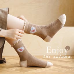 5 Pairs Spring  Autumn Socks Girls Brown Plaid Cotton Socks Girl Baby Boy Kids Soft Calcetines