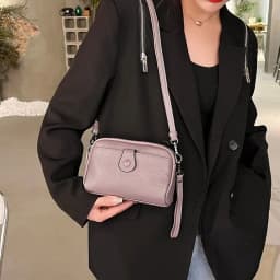 Women Genuine Leather Shoulder Bag New Casual Female Small Crossbody Bags For Women Bag Cell Phone Bag Day Clutches