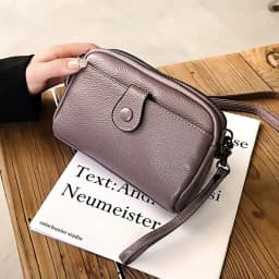 Women Genuine Leather Shoulder Bag New Casual Female Small Crossbody Bags For Women Bag Cell Phone Bag Day Clutches