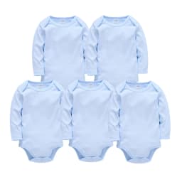 Kavkas Baby Boy Girl Clothes 0-24 Months 3/5 pcs a lot 100% Cotton Newborn Body bebe Bodysuit Long Sleeve Four Season Jumpsuit