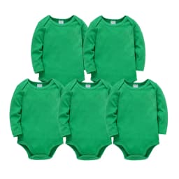 Kavkas Baby Boy Girl Clothes 0-24 Months 3/5 pcs a lot 100% Cotton Newborn Body bebe Bodysuit Long Sleeve Four Season Jumpsuit