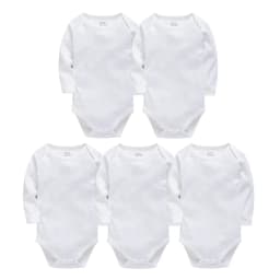 Kavkas Baby Boy Girl Clothes 0-24 Months 3/5 pcs a lot 100% Cotton Newborn Body bebe Bodysuit Long Sleeve Four Season Jumpsuit