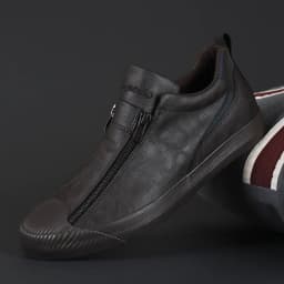2023 New Autumn Men's Trendy Sneakers Leather Soft Sole Men Shoes Size 38-44