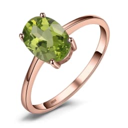 JewelryPalace Genuine Garnet Amethyst Citrine Peridot Blue Topaz 925 Sterling Silver Rings for Women Colorful Gemstone Jewelry