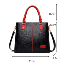 PU Leather Casual Crossbody Bags for Women Ladies Luxury Designer Tote Handbag Female Large Capacity Travel Shoulder Bag Sac
