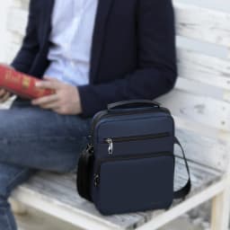 Tigernu Men Shoulder Bag 9.7" iPad Bag Mini Handbag Waterproof Sling Bags Male Business Travel Crossbody Bag For Teens