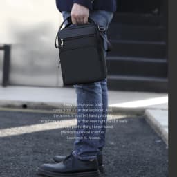 Tigernu Men Shoulder Bag 9.7" iPad Bag Mini Handbag Waterproof Sling Bags Male Business Travel Crossbody Bag For Teens