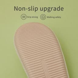 UTUNE Mute Linen Slippers For Women Japanese Indoor Summer Shoes Mesh Cloth EVA Sole Jute Home Slippers Men Non-slip Slippers