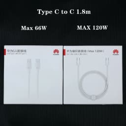 1.8m HUAWEI 6A USB Type-C to USB Type-C High-Speed Data Cable for Huawei Laptop Matebook High-Powered Fast-Charging Cable