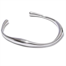Yhpup Opening 316 Stainless Steel Wrist Bracelet Bangle Gold Color Minimalist Texture Statement Brand Jewelry for Women Party