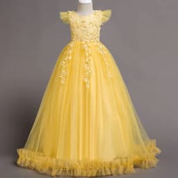 Princess Mesh Dress 4-14y Girl Christmas Winter Party Clothing Kids Sequin Wedding Dresses Children Spring Autumn Prom Costume