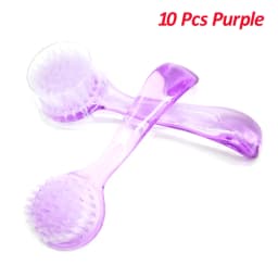 10/20/30/50 Pcs Nail Cleaning Brush For Manicure Round Head Nail Salon Acrylic Brushes Tools Remover Dust Powder Clean Brush Set