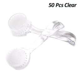 10/20/30/50 Pcs Nail Cleaning Brush For Manicure Round Head Nail Salon Acrylic Brushes Tools Remover Dust Powder Clean Brush Set